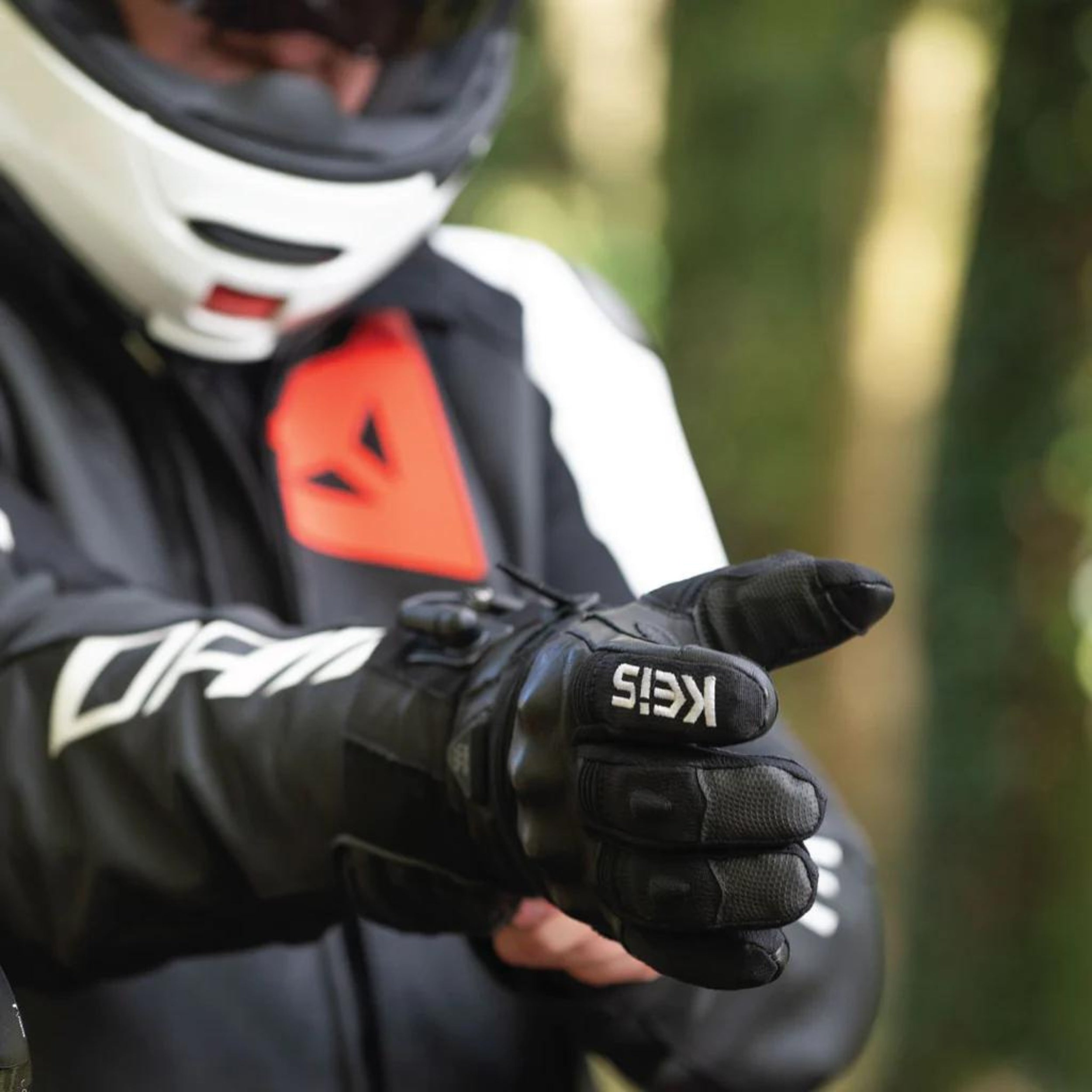 Keis - G601 - Gants moto chauffants