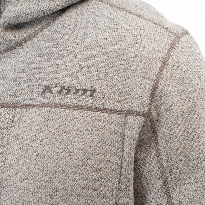 Klim Bighorn Canyon Laine Polaire 1/4 Zip Monument Heather LG