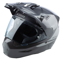 Klim X1 Alpha Helmet ECE/DOT Gloss Metallic Asphalt Monument