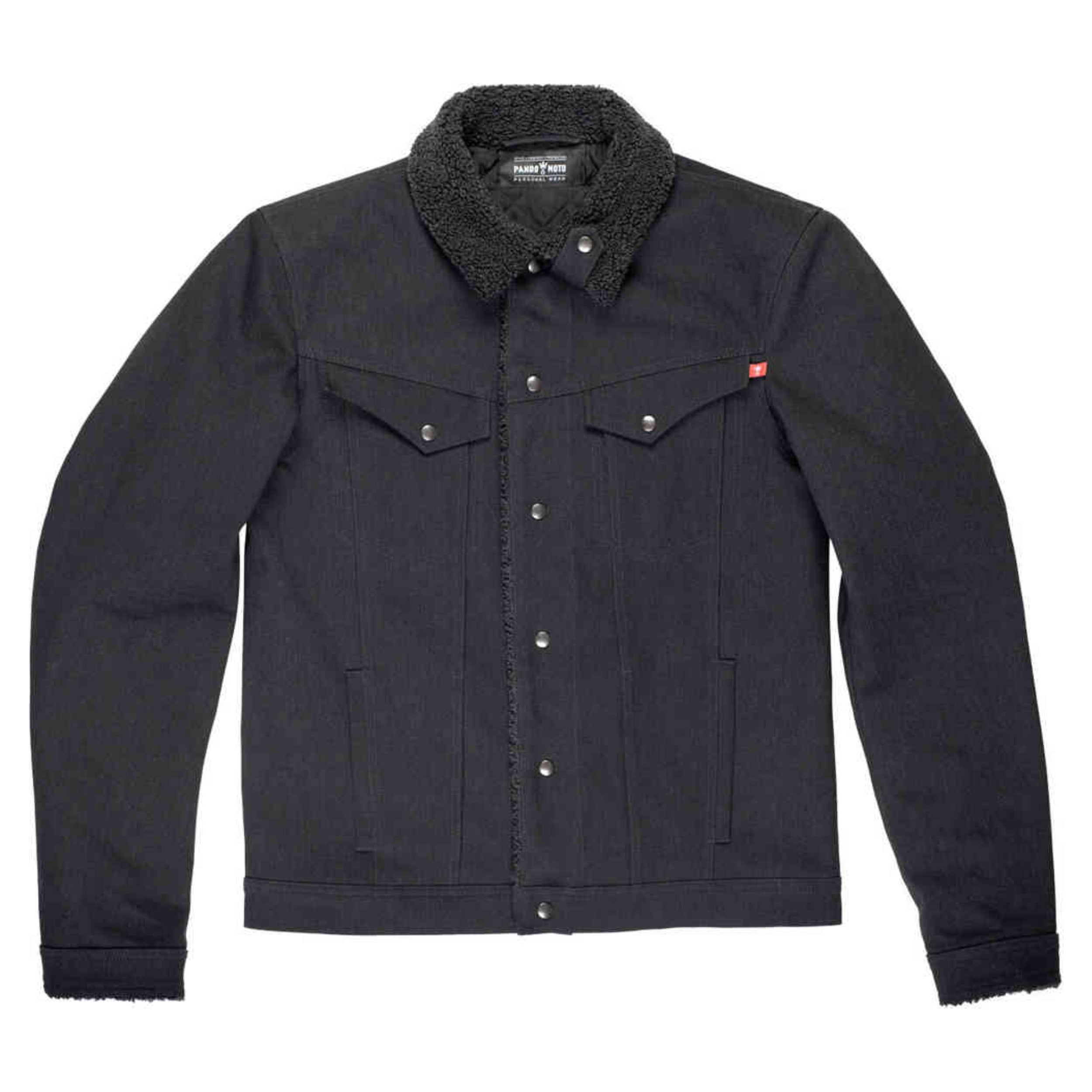 Pandomoto HUSKY COR 01 Sherpa Trucker Motorcycle Jacke XXL