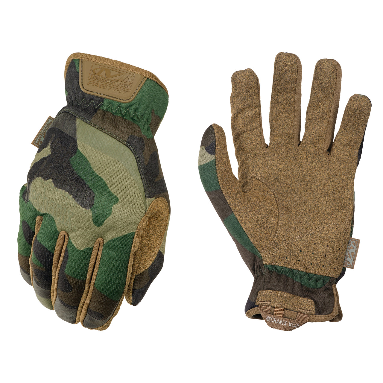 Mechanix FastFit® Woodland Camo Tactical Gloves
