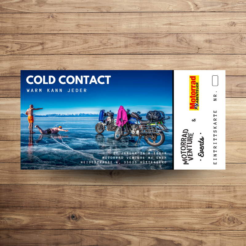 Ticket - Cold Contact - Warm kann jeder - 27.01.2024