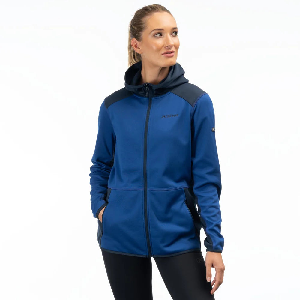 Klim Women's Solitude Hoodie MD Mazarine Blue Dress Blues