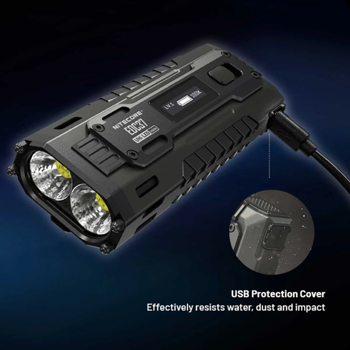 Nitecore EDC37 flashlight