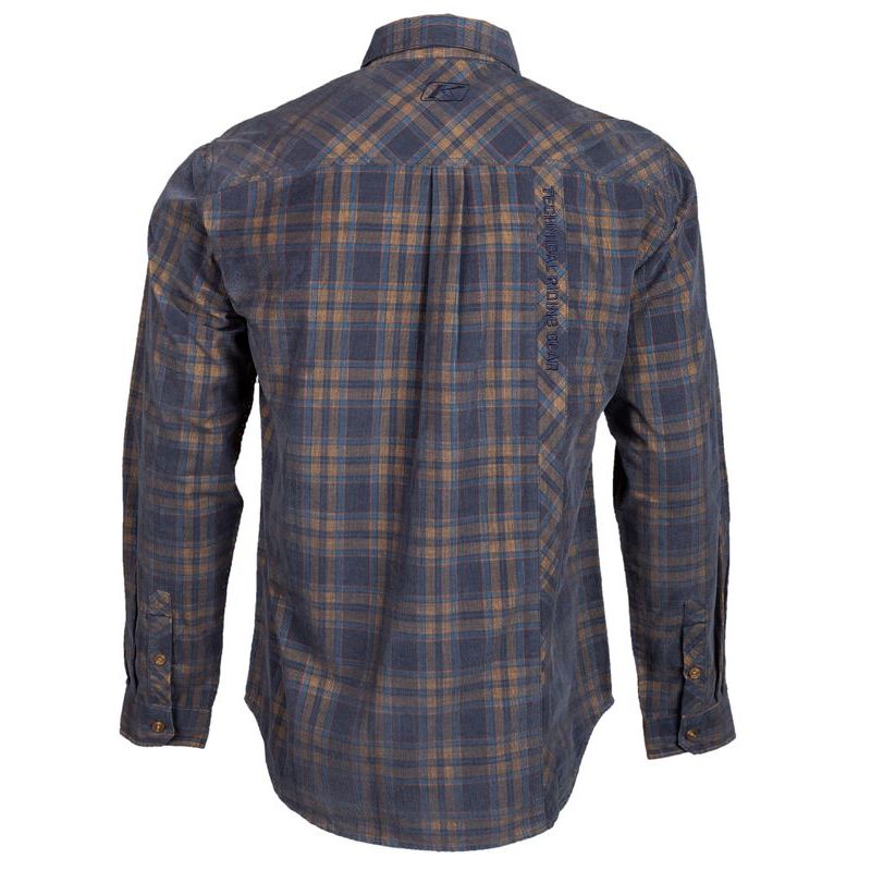 Klim Garns Cord Shirt Navy Blue