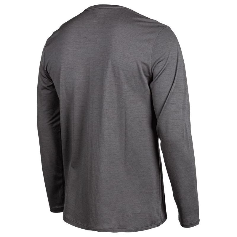 Klim Teton Merino Wool Long Sleeve Shirt - Asphalt