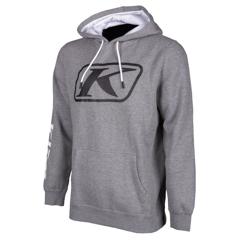 Klim K Corp Hoodie - Heathered Gray / Black