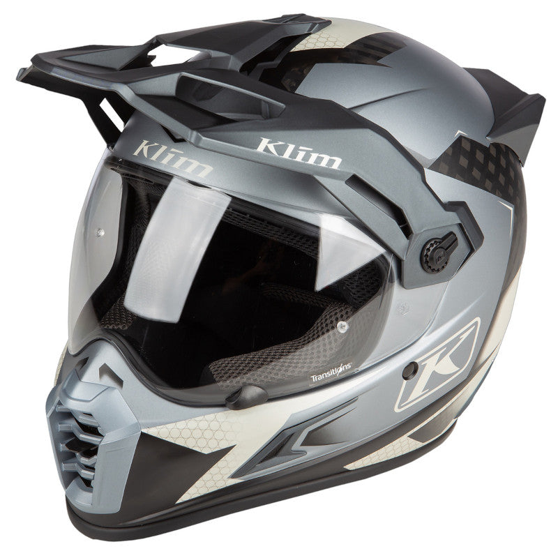 Klim - 2023 Krios Pro Helm ECE - Charger Gray