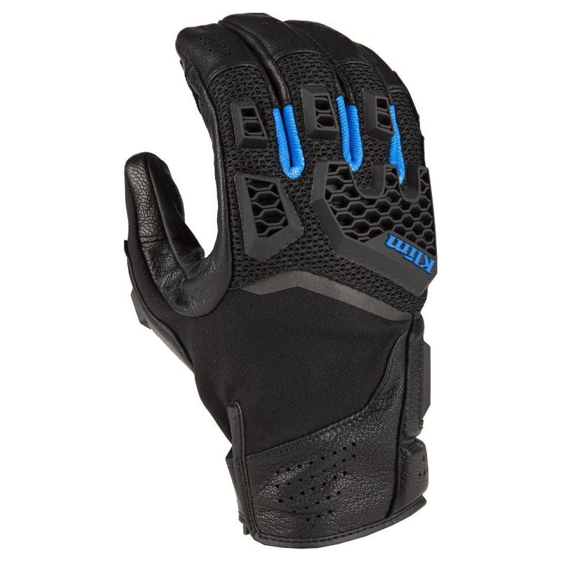 Klim Baja S4 Gants - Black / Kinetik Blue