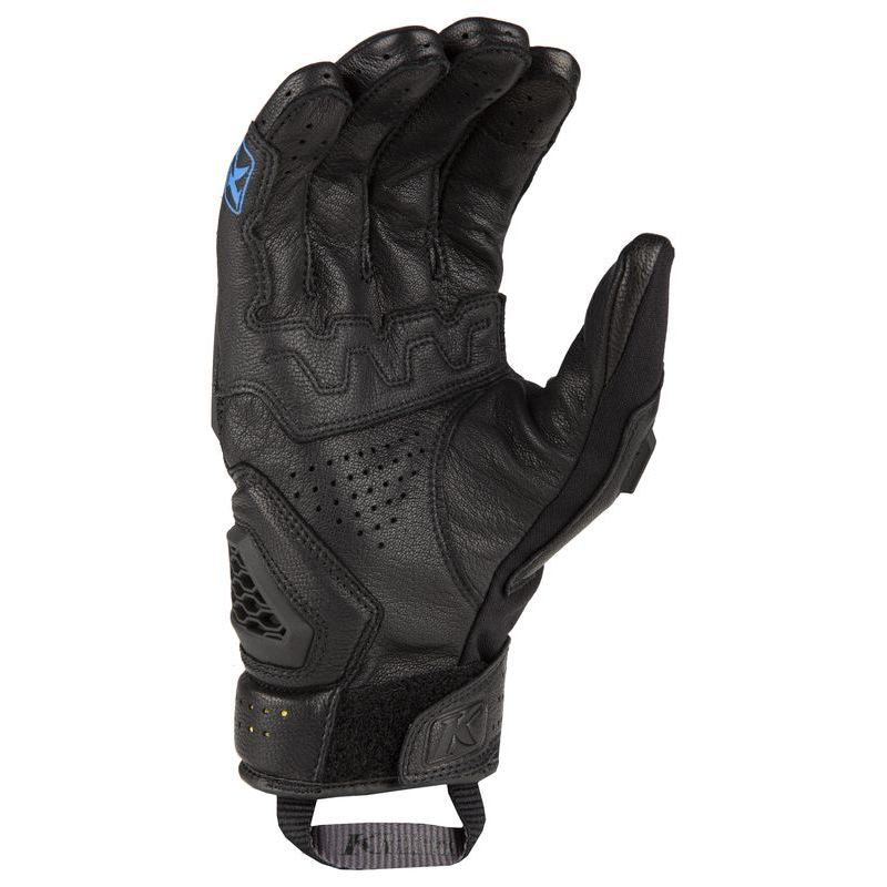 Klim Baja S4 Gants - Black / Kinetik Blue