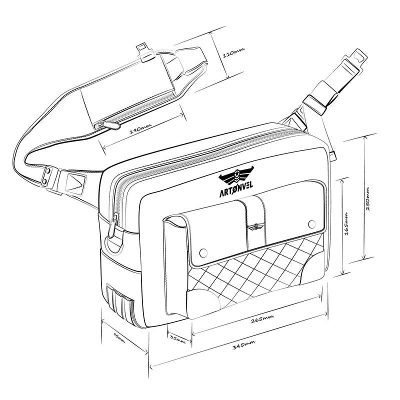 Artonvel Messenger Bag Aviator