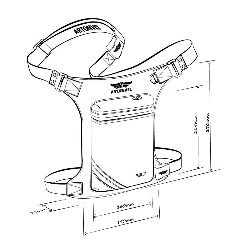 Artonvel - Sacoche de jambe - Original