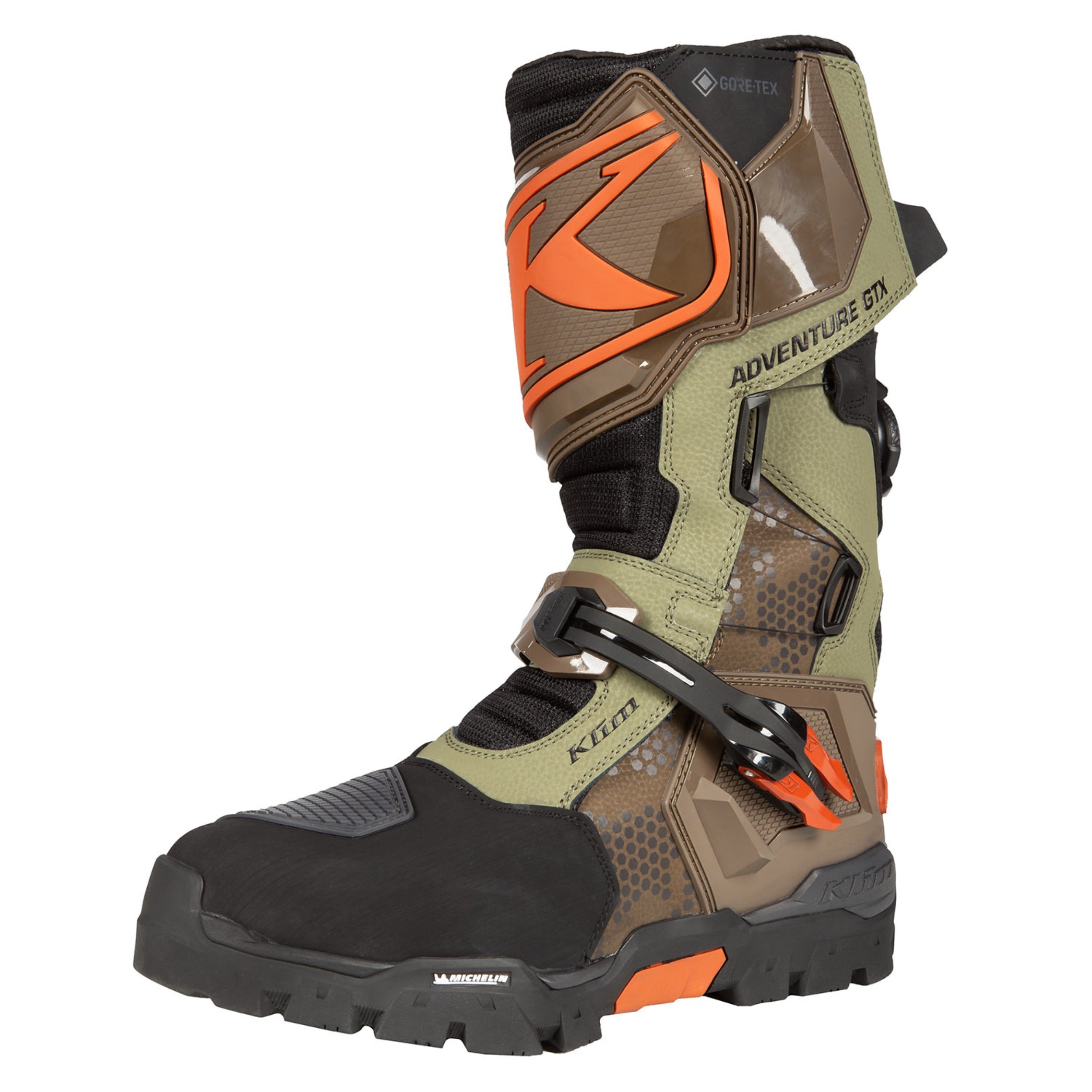 Klim Adventure GTX Boot Burnt Olive Potters Clay