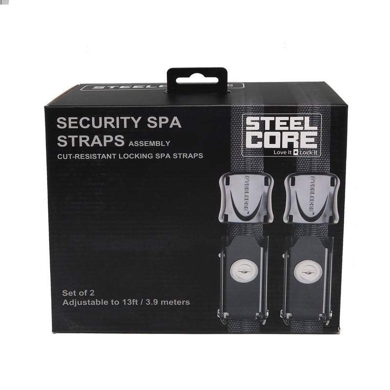 Steelcore - Sangles de sécurité pour Spa - paire