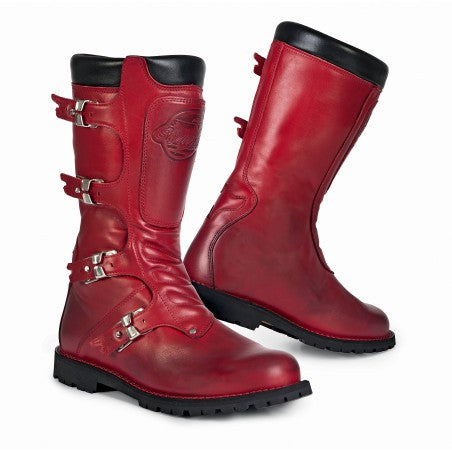 Stylmartin Continental Boots Red